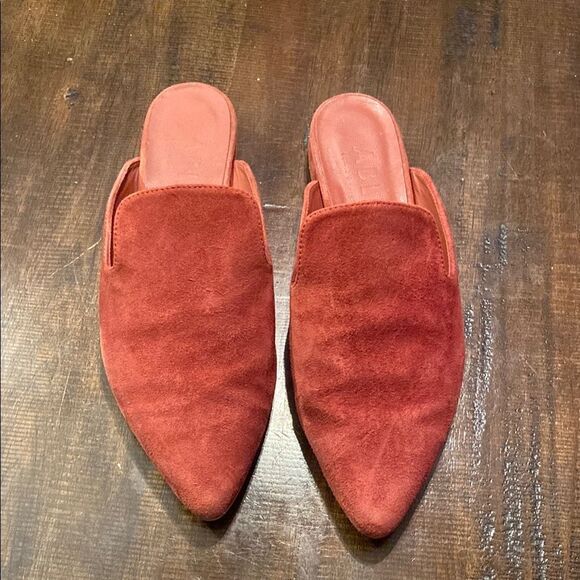 Women’s Able Maroon Suede Women's Mules size 9 - Picture 1 of 7
